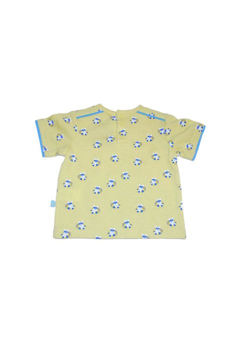 Polera Bebe Niño Amarillo Pillin-3