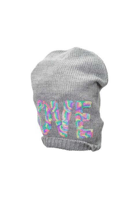 Gorro Niña Gris Pillín-0