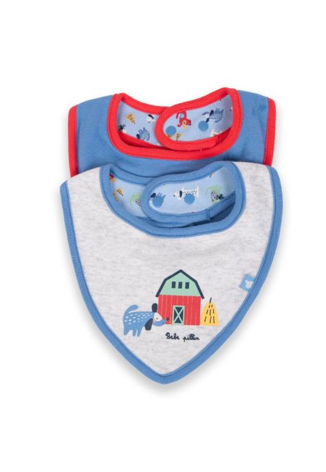 Babero Bebé Niño Multicolor Pillin-0