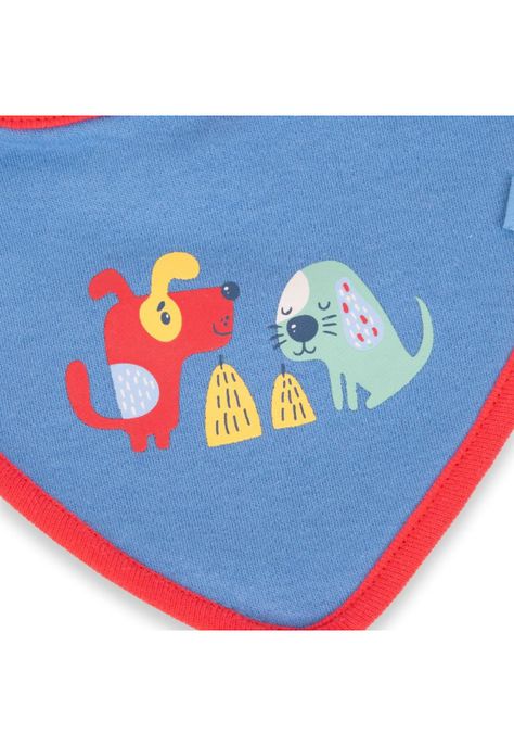 Babero Bebé Niño Multicolor Pillin-2