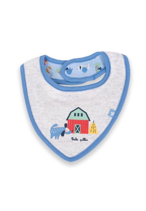 Babero Bebé Niño Multicolor Pillin-3