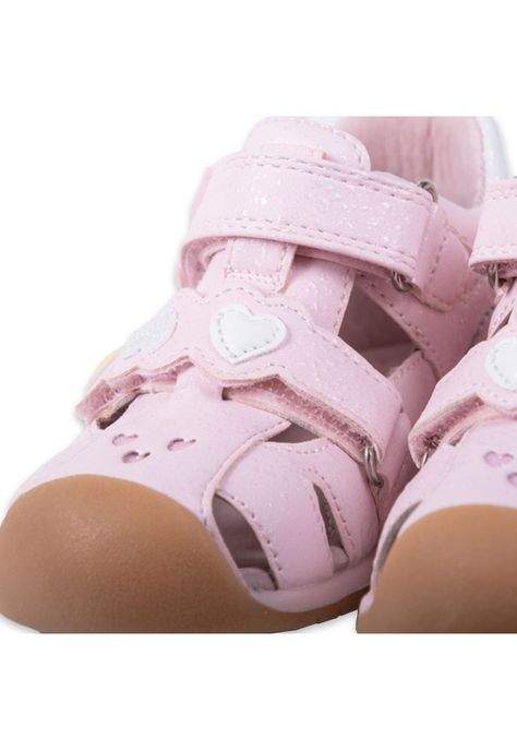 Sandalias Pasos Bebe Niña Rosado Pillin (PZA201-24ROS)-4