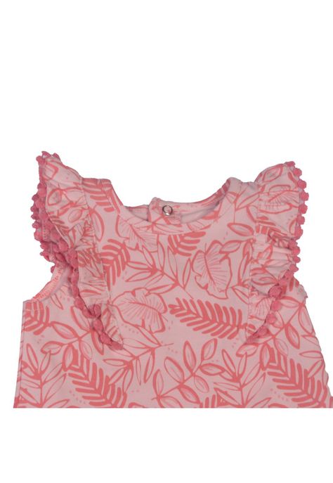 Conjunto Bebe Niña Rosado Pillin-1