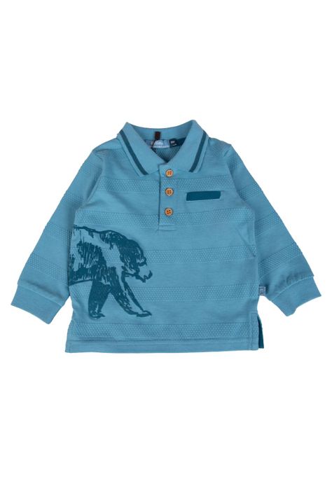 Polera Bebe  Celeste Pillin ( PVB625-25CEL )-0