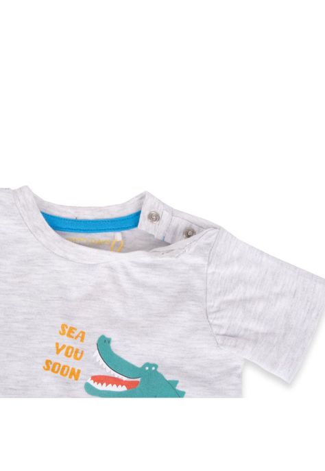 Polera Bebé Niño Gris Pillin-1