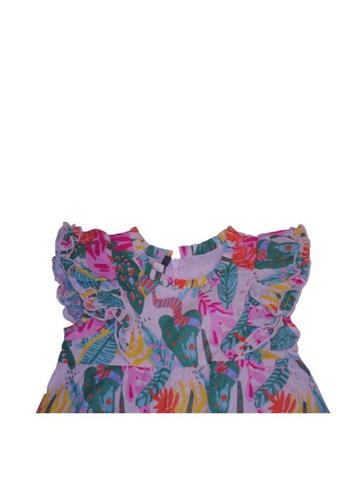 Vestido Bebe Niña Naranja Pillin-1