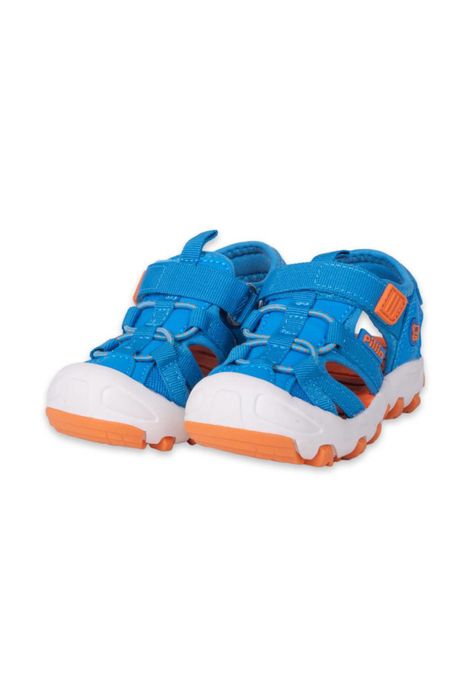 Sandalias Outdoor Bebe Niño Azul Pillin-0
