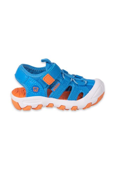 Sandalias Outdoor Bebe Niño Azul Pillin-2