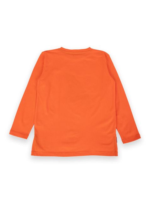 Polera Niño Naranja Pillin-2