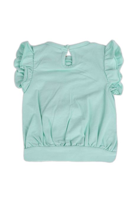 Polera Bebe Niña Turquesa Pillin-3