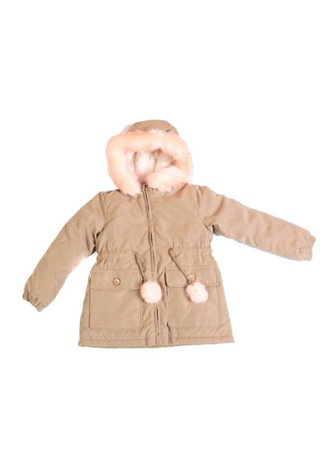 Chaqueta Bebé Niña Beige Pillin-0
