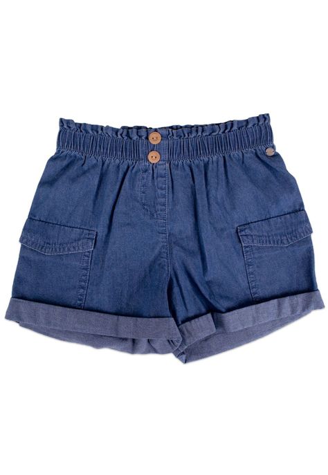 Short Niña Azul Pillin-0