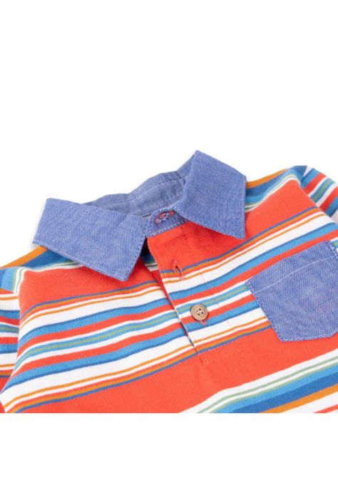 Polera Bebé Niño Rojo Pillin-1