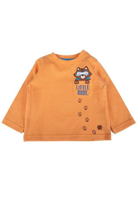 Polera Bebe Naranjo Pillin (PVB609-25NAR )-0