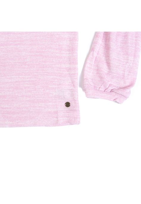 Polera Manga Larga Niña Lila Pillin-1
