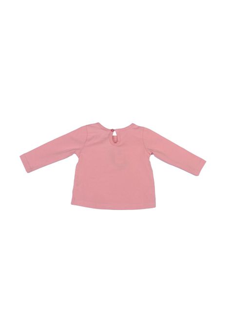 Polera Bebe Niña Rosado Pillin-2