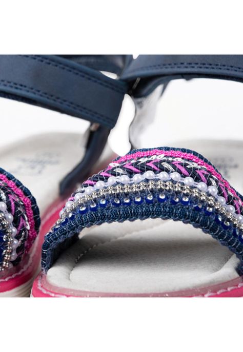 Sandalias Niña Azul Pillin-4
