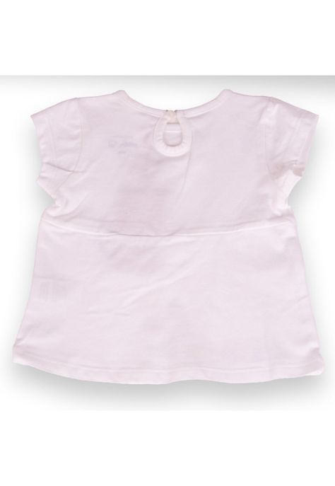 Polera Bebe Niña Blanco Pillin-3