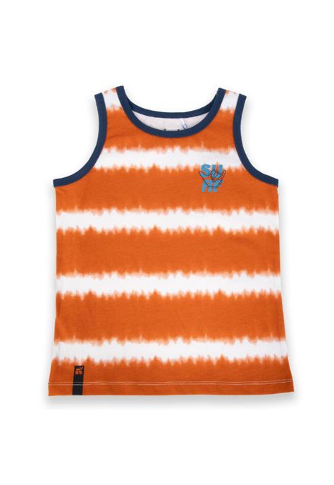 Polera Niño Naranja Pillin-0