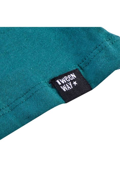 Polera Manga Larga Niño Verde Pillin-1