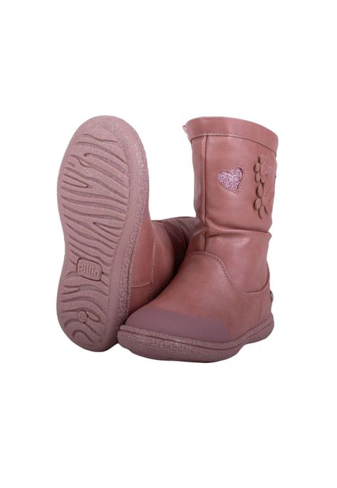 Bota Bebe Niña Rosado Pillin-1