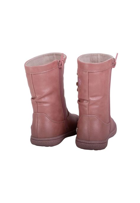 Bota Bebe Niña Rosado Pillin-3