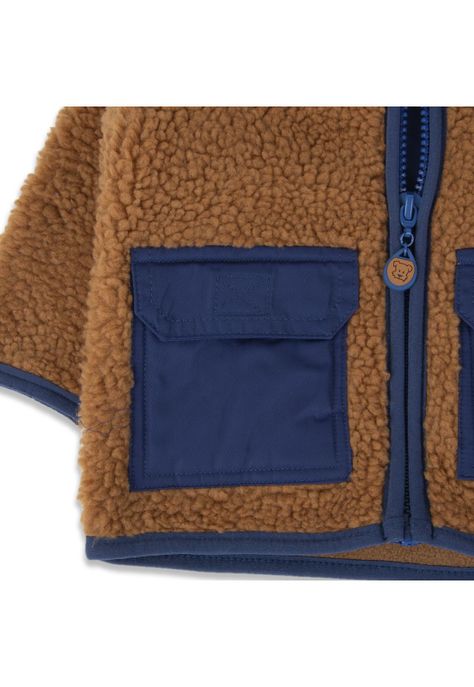 Chaqueta Bebé Niño Café Pillin-1