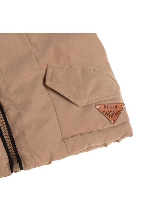 Chaqueta Bebe Caqui Pillin (PVB841-25CAQ )-1