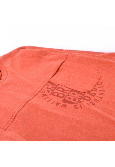 Polera Manga Larga Niño Ladrillo Pillin-1