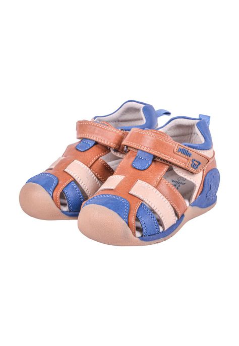 Sandalias Bebe Niño Café Pillin-0