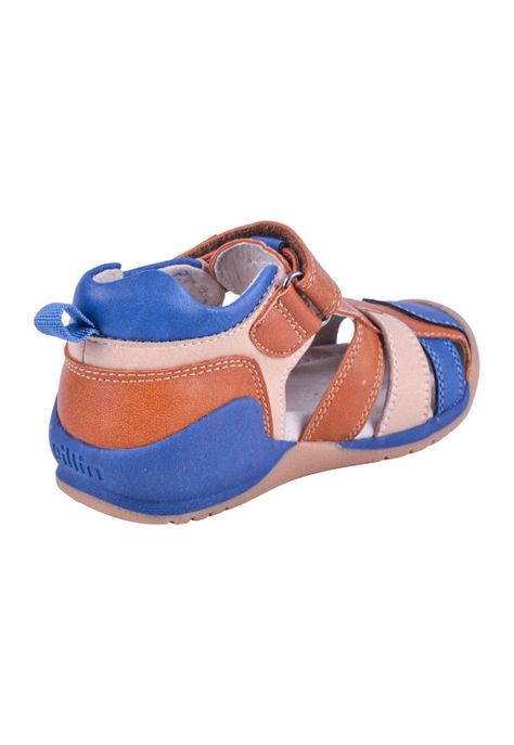 Sandalias Bebe Niño Café Pillin-3
