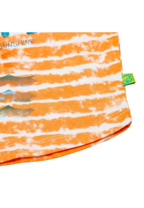 Polera S/M Bebé Niño Salmón Pillin-2