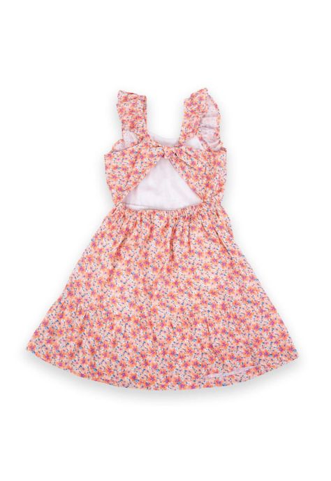 Vestido Niña Durazno Pillin-2