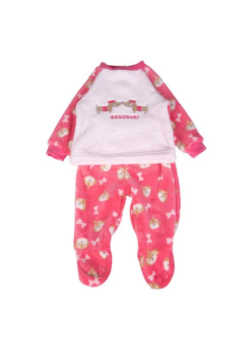 Pijama Bebe Coral Pillin (PVB409-25COR )-0