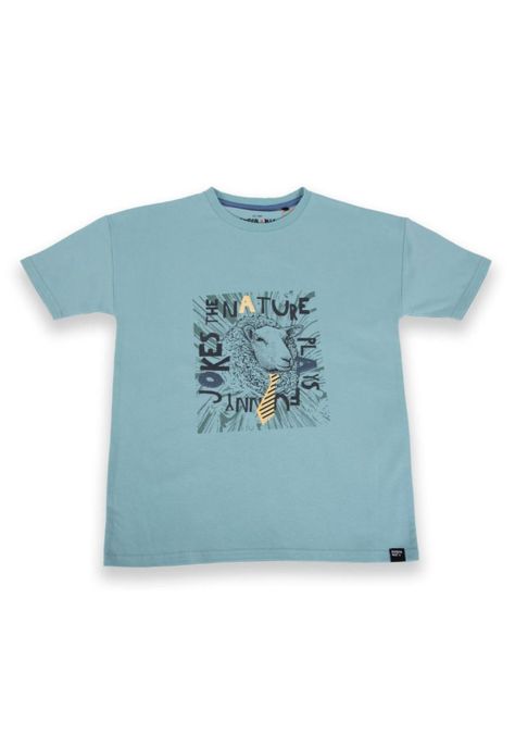 Polera Niño Verde Pillin-0