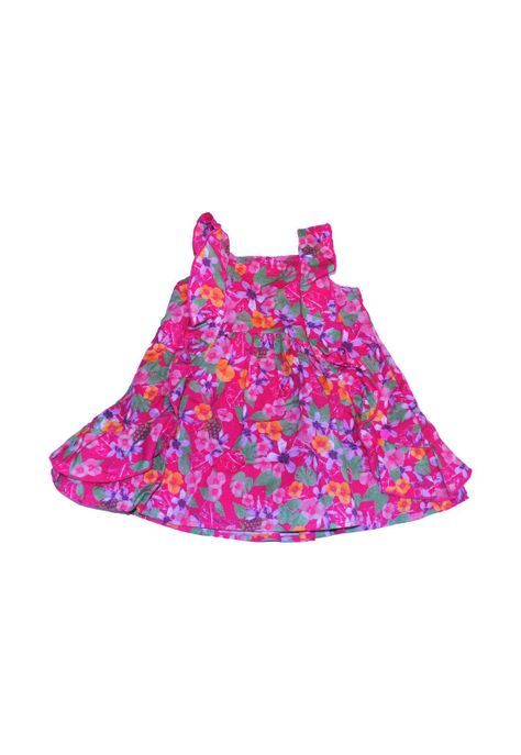Vestido Bebe Niña Fucsia Pillin-0