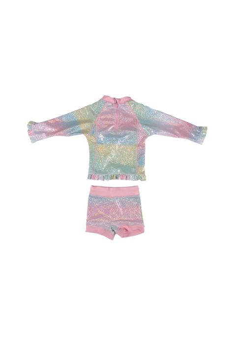 Traje de baño Bebe Niña Rosado Pillin-4