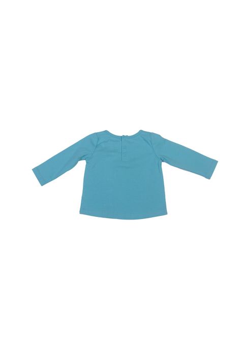Polera Bebe Niña Turquesa Pillin-1