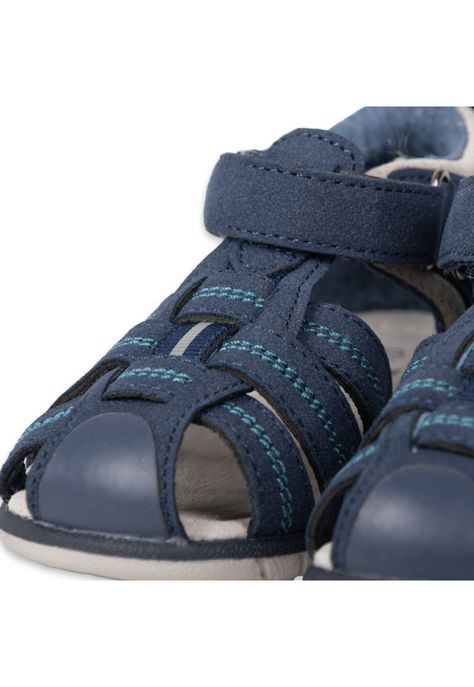 Sandalias Clasico Bebe Niño Azul marino Pillin (PZA422-24AZM)-4