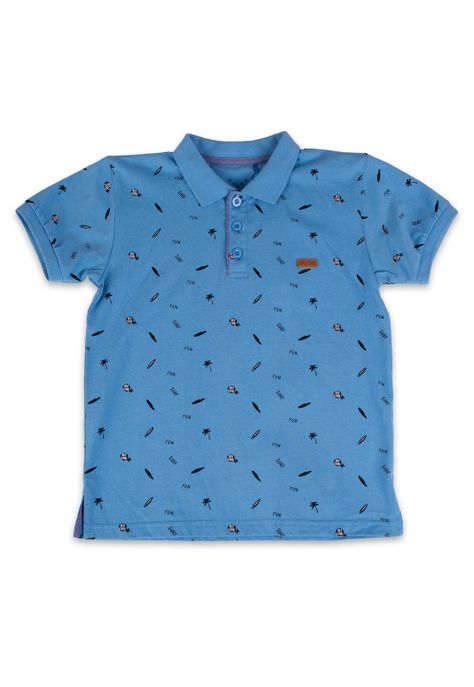 Polera Niño Celeste Pillin-0