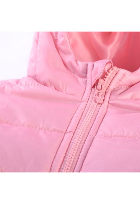Parka Básica Bebé Niña Rosado Pillin-1