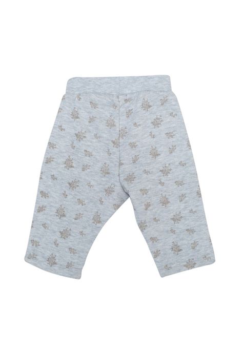 Pantalón De Buzo Bebé Niña Gris Pillin-2