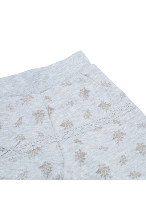 Pantalón De Buzo Bebé Niña Gris Pillin-3