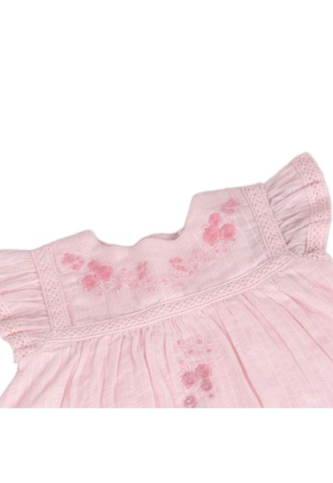 Vestido Bebe Niña Rosado Pillin-2