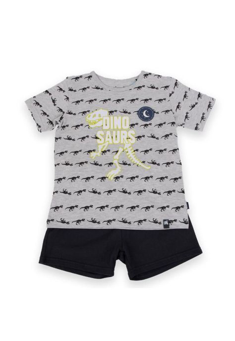 Pijama Niño Gris claro Pillin-0