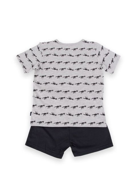 Pijama Niño Gris claro Pillin-3