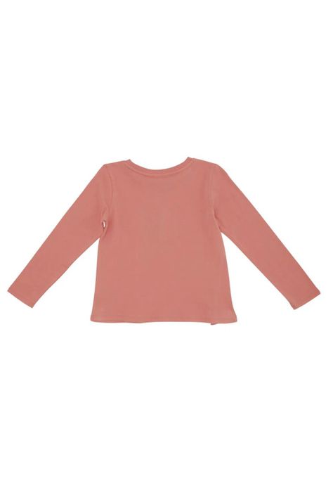 Polera Manga Larga Niña Rojo Pillin-4