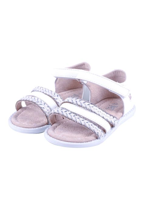 Sandalias Bebe Niña Blanco Pillin-0