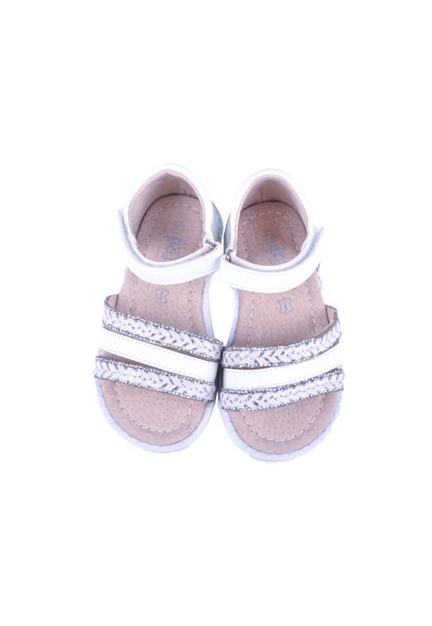 Sandalias Bebe Niña Blanco Pillin-1