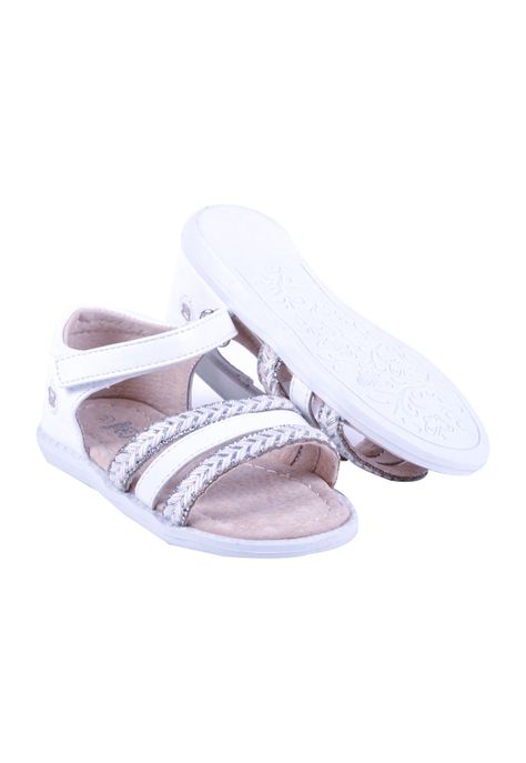 Sandalias Bebe Niña Blanco Pillin-2